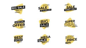 Videohive Sale Titles | After Effects 55812897 Titles template preview