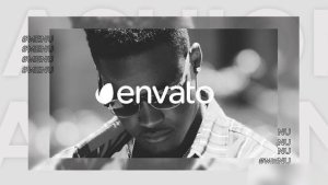 Videohive Cinematic Glitch Slideshow Openers template preview