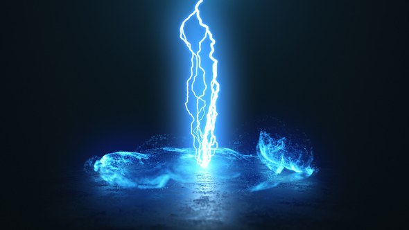 Videohive Vortex Lightning Explosion Logo Logo Stings template preview