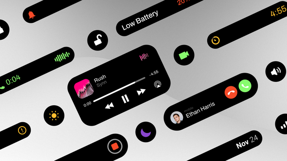 Videohive Dinamic Islands | After Effects Titles template preview