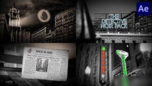Videohive The Noir Pack for After Effects Openers template preview