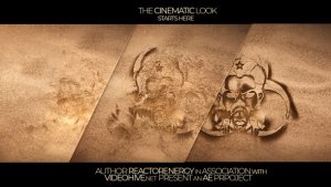 Videohive Sand Logo Opener Logo Stings template preview