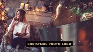 Videohive Christmas Photo Logo 41845756 Openers template preview