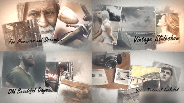 Videohive Vintage Opener 43647008 Openers template preview