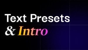 Videohive Text Intro 55288104 Titles template preview