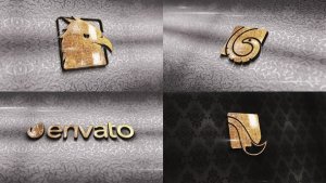 Videohive Carving Gold Logo Broadcast-packages template preview