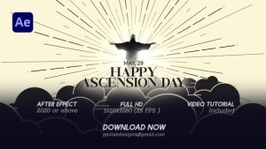 Videohive Ascension Day Elements template preview