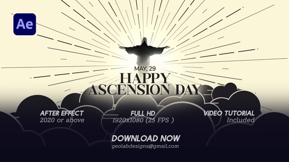 Videohive Ascension Day Elements template preview