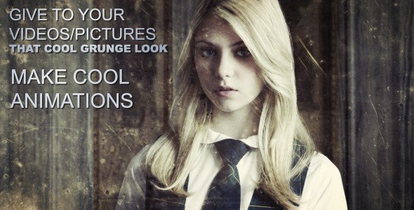 Urban Explorer - Grunge Animations Video Displays template preview