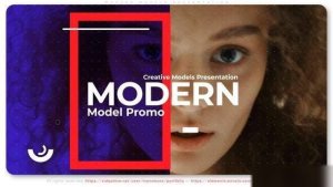 Videohive Modern Models Presentation Openers template preview
