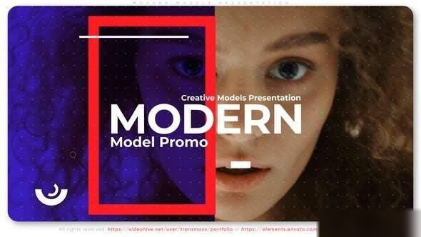 Videohive Modern Models Presentation Openers template preview