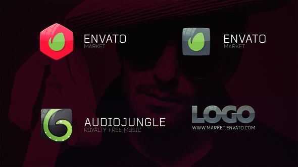 Videohive Media Clean Logo Logo Stings template preview
