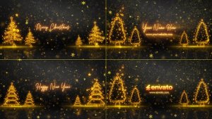 Videohive Christmas Greetings 55580468 Openers template preview