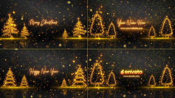 Videohive Christmas Greetings 55580468 Openers template preview