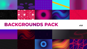 Ambient Backgrounds Pack Video Displays template preview