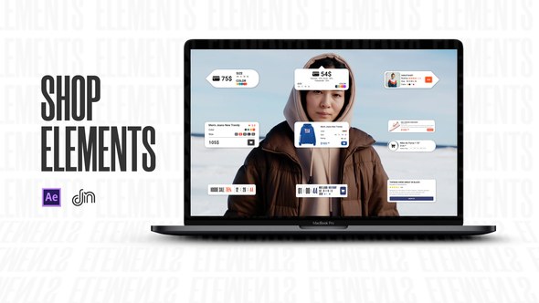 Videohive Shop Elements Elements template preview