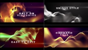 Videohive Abstract Particle - Form Cinematic Trailer-V-2 Titles template preview