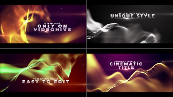 Videohive Abstract Particle - Form Cinematic Trailer-V-2 Titles template preview