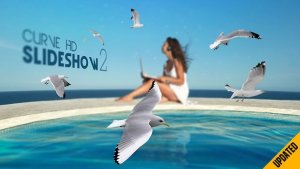 Videohive Curve Hd Slideshow 2 Openers template preview