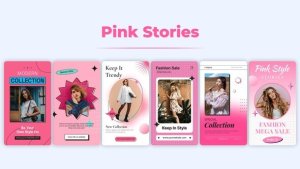 Videohive Pink Stories 59428359 Broadcast-packages template preview