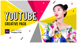Creative YouTube Promo Toolkit Video Displays template preview