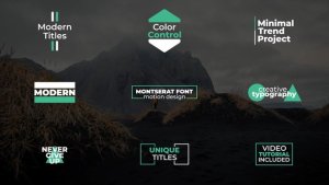 Videohive Simple Titles | AE 49529804 Titles template preview