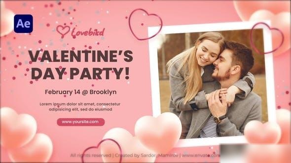 Videohive Valentines Day Intro 43021063 Openers template preview