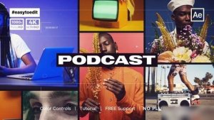 Videohive Podcast Intro Opener 48415455 Openers template preview