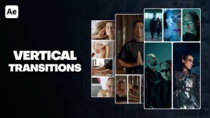 Videohive Modern Vertical Transitions Elements template preview