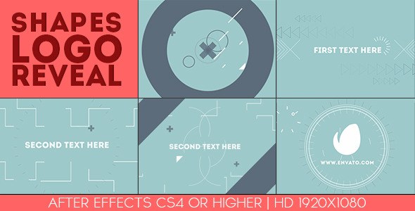 Shapes Logo Reveal - After Effects Project (Videohive) Logo Stings template preview