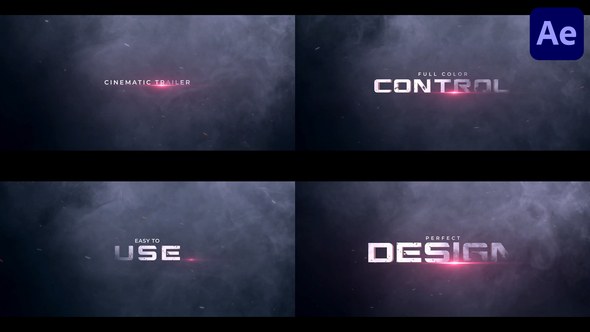 Videohive Cinematic Trailer for After Effects 59026497 Openers template preview