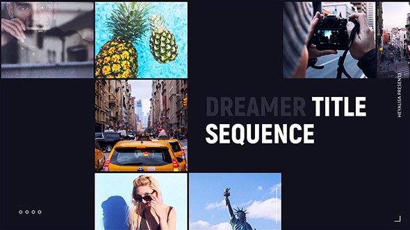 Videohive Dreamer // Titles Sequence Video Displays template preview