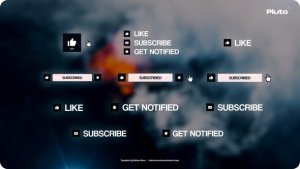Videohive YouTube Subscribe Button 51756600 Elements template preview