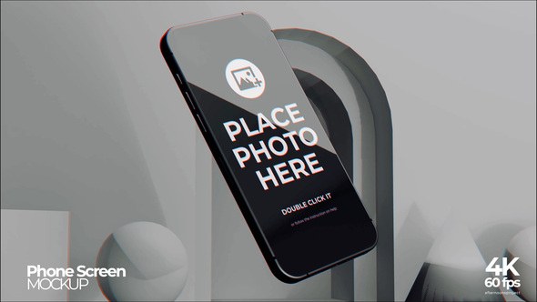 Videohive Phone Screen Set Display Mockup Product Promo template preview