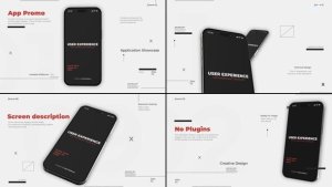 Videohive UX App Showcase | Mobile Promo Product Promo template preview