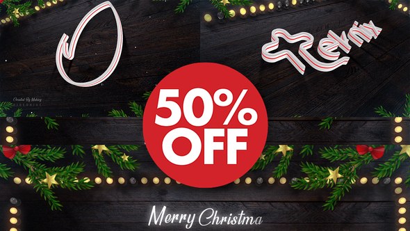 Videohive Christmas Logo Intro 25197997 Logo Stings template preview