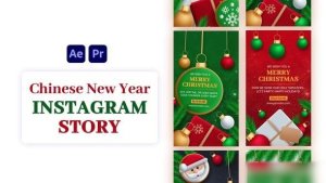 Videohive Christmas Sale Instagram Story 55490860 Video Displays template preview