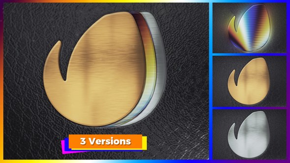 Videohive Leather Box Intro Logo Stings template preview