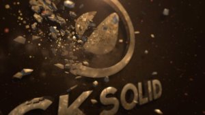 Videohive Rock Solid Logo Stings template preview