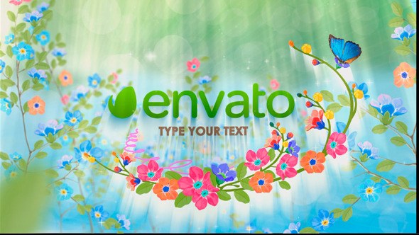 Videohive Spring Logo Logo Stings template preview