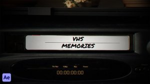 Videohive VHS Memories Elements template preview