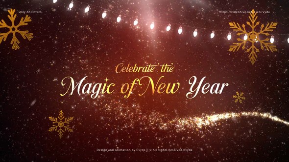 Videohive Happy New Year Titles Elements template preview