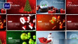 Videohive Christmas Greeting Pack 49536477 Openers template preview