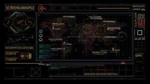 Videohive HUD700 Screen MAP2 Elements template preview