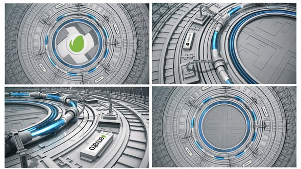 Videohive Hi-Tech Logo 22941485 Openers template preview