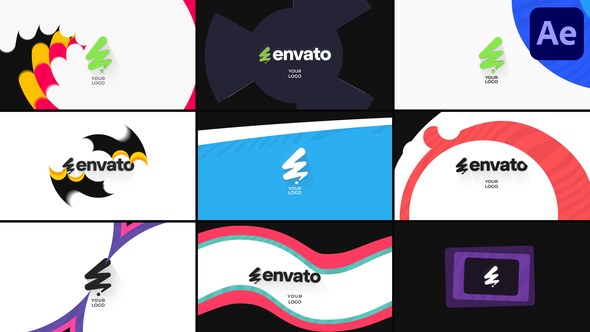 Videohive Stylish Logo Transitions for After Effects 55654668 Logo Stings template preview