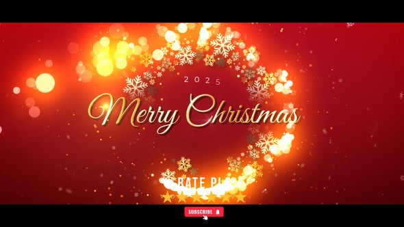 Videohive Merry Christmas 55924326 Openers template preview
