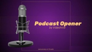 Videohive Podcast Opener 44641738 Openers template preview