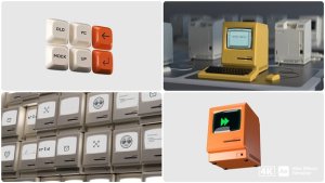 Videohive Retro PC Mockup | After Effects Template Product Promo template preview