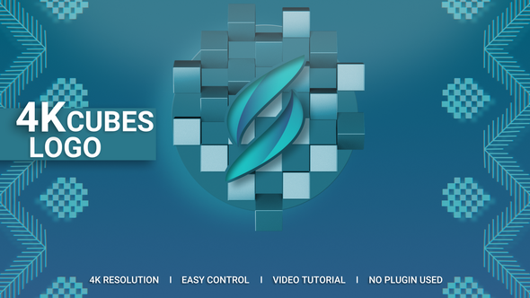Videohive Cubes Logo Reveal 50748274 Logo Stings template preview